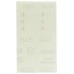 BOSCH Brúsny papier M480 Best for Wood and Paint, 70 x 125 mm, 220, 10 ks 2608621221