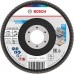 BOSCH Lamelový brúsny kotúč X451, 115 × 22,23 mm, G80, T29, 2608626126