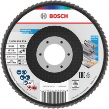 BOSCH Lamelový brúsny kotúč X451, 115 × 22,23 mm, G120, T27 2608626135