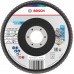 BOSCH Lamelový brúsny kotúč X451, 125 × 22,23 mm, G60, T27 2608626148