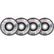 BOSCH Sada lamelových brúsnych kotúčov X451,115x22,23 mm, G40; 60; 80; 120, T27 608626165