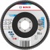 BOSCH Lamelový brúsny kotúč X451, 125 × 22,23 mm, G40, T29, 15 ks 2608626175
