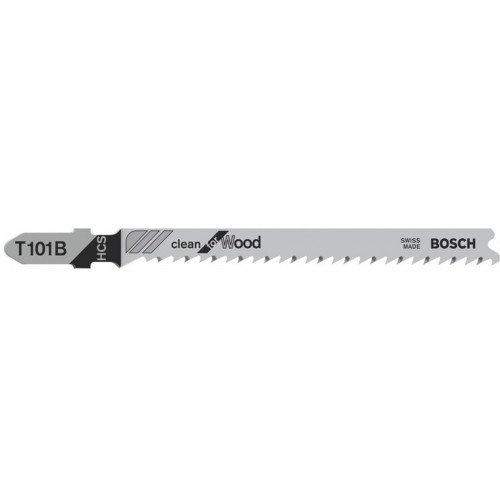 BOSCH Pílový list do priamočiarych píl T 101 B, Clean for Wood 2608630557