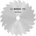 BOSCH Kotúč PRO Wood na drevo pre okružné píly, 190 × 2,6 × 20 mm, T24 2608640612