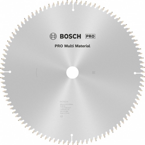 BOSCH Kotúč PRO Multi Material pre okružné píly, 350 × 3,2 × 30 mm 2608640770