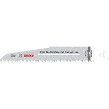 BOSCH Pílový list PRO Multi Material Demolition S 610 VF 1,6 x 22 x 150 mm, 5 ks 260865760