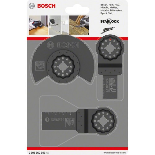 Bosch StarLock 3 dielňa súprava do multifunkčného prístroja 2608662343
