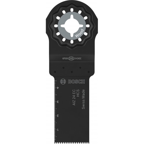 BOSCH Pílový list na rezanie dreva AIZ 24 EC, Starlock, 24 x 50 mm 2608669242