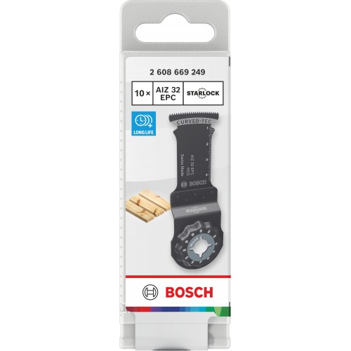 BOSCH Pílový list na rezanie dreva AIZ 32 EPC, Starlock, 32 x 50 mm, 10 ks 2608669249