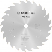 BOSCH Kotúč PRO Wood cordless na drevo 140x10x1,5/1,0x24T 2608837669