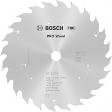BOSCH Kotúč PRO Wood cordless na drevo 140x12,7x1,5/1,0x24T 2608837670