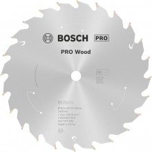 BOSCH Kotúč PRO Wood cordless na drevo 150x10x1,6/1,0x24T 2608837673