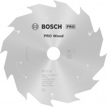 BOSCH Kotúč PRO Wood cordless na drevo 160x20/15,87x1,5/1,0x12T 26088375