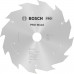 BOSCH Kotúč PRO Wood cordless na drevo pre aku okr. píly 160x20/15,87x1,5/1,0x12T 26088375