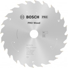 BOSCH Kotúč PRO Wood cordless na drevo 160x20/15,875x1,5/1,0x24T 2608837676