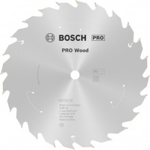 BOSCH Kotúč PRO Wood cordless na drevo 165x10x1,5/1,0x24T 2608837679