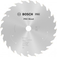 BOSCH Kotúč PRO Wood cordless 165x15,875x1,5/1,0x24T 2608837681