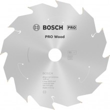 BOSCH Kotúč PRO Wood cordless 165x20/16x1,5/1,0x12T 2608837684