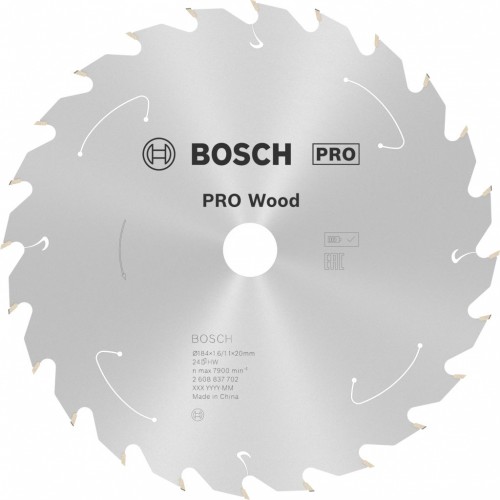 BOSCH Kotúč PRO Wood cordless 184x20x1,6/1,1x24T 2608837702
