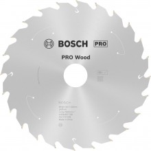 BOSCH Kotúč PRO Wood cordless 190x30x1,6/1,1x24T 2608837708