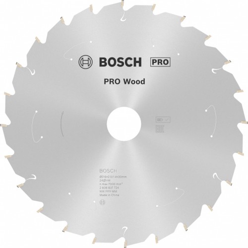 BOSCH Kotúč PRO Wood cordless na drevo 216x30x1,7/1,2x24T 2608837724