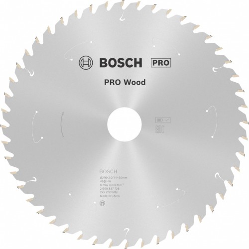 BOSCH Kotúč PRO Wood cordless na drevo 216x30x1,7/1,2x48T 2608837726