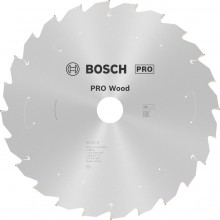 BOSCH Kotúč PRO Wood cordless na drevo 250x30x2,2/1,6x24T 2608837727