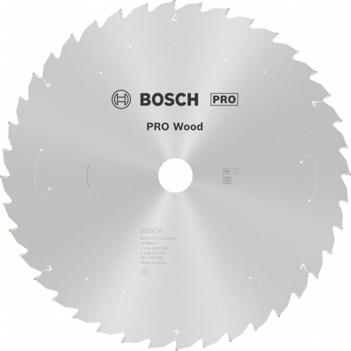 BOSCH Kotúč PRO Wood cordless na drevo 305x30x2,2/1,6x40T 2608837741