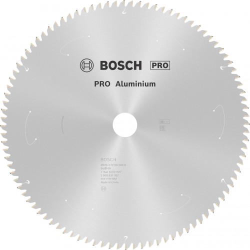 BOSCH Kotúč PRO Aluminium cordless na hliník 305 × 2,4 × 30 mm 2608837782