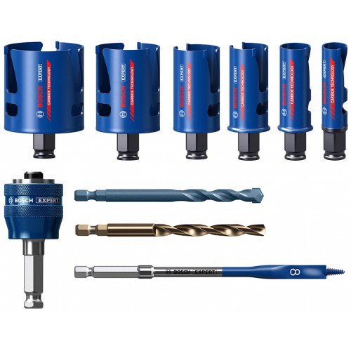 BOSCH Sada dieroviek EXPERT Construction Material, 20/25/32/38/51/64 mm, 10 ks 2608900490