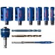 BOSCH Sada dieroviek EXPERT Construction Material, 20/25/32/38/51/64 mm, 10 ks 2608900490