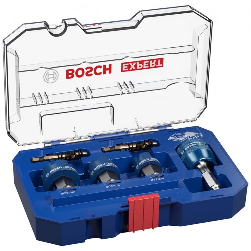 BOSCH Sada dieroviek EXPERT Sheet Metal, 22/25/32 x 5 mm 2608900502