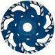 BOSCH Diamantová brúsna hlava EXPERT Concrete, 125 × 22,23 × 4,5 mm 2608900651