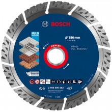 BOSCH Diamantový rezací kotúč EXPERT MultiMaterial, 180 x 22,23 x 2,4 x12 mm 2608900662