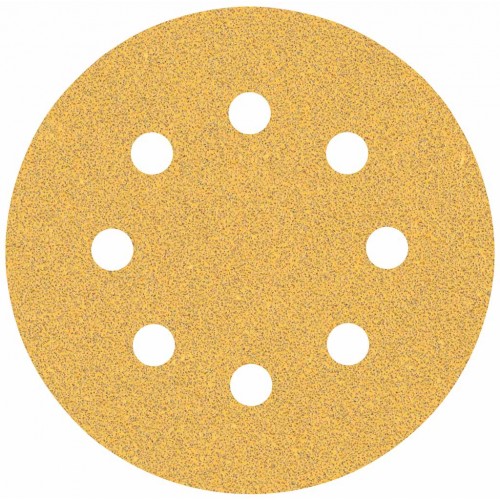 BOSCH Brúsny papier EXPERT C470 s 8 otvormi, 115 mm, zrnitosť 60, 5 ks 2608900795