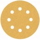 BOSCH Brúsny papier EXPERT C470 s 8 otvormi, 115 mm, zrnitosť 60, 5 ks 2608900795