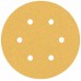 BOSCH Brúsny papier EXPERT C470 so 6 otvormi, 150 mm, zrnitosť 80, 5 ks 2608900815