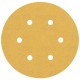 BOSCH Brúsny papier EXPERT C470 so 6 otvormi, 150 mm, zrnitosť 180, 5 ks 2608900818