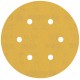 BOSCH Brúsny papier EXPERT C470 so 6 otvormi, 150 mm, zrnitosť 320, 5 ks 2608900820