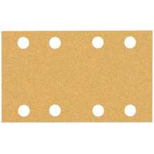 BOSCH Brúsny papier EXPERT C470 s 8 otvormi, 80 x 133 mm, zrnitosť 60, 10 ks 2608900878