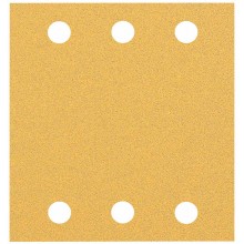 BOSCH Brúsny papier EXPERT C470 so 6 otvormi, 115 x 107 mm, zrnitosť 80, 10 ks 2608900892
