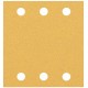 BOSCH Brúsny papier EXPERT C470 so 6 otvormi, 115 x 107 mm, zrnitosť 80, 10 ks 2608900892