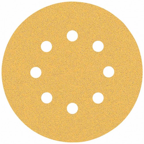 BOSCH Brúsny papier EXPERT C470 s 8 otvormi, 125 mm, zrnitosť 80, 50 ks 2608900910