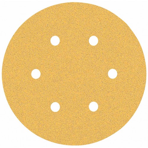 BOSCH Brúsny papier EXPERT C470 so 6 otvormi, 150 mm, zrnitosť 80, 50 ks 2608900919
