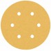 BOSCH Brúsny papier EXPERT C470 so 6 otvormi, 150 mm, zrnitosť 80, 50 ks 2608900919