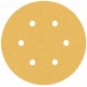 BOSCH Brúsny papier EXPERT C470 so 6 otvormi, 150 mm, zrnitosť 80, 50 ks 2608900919