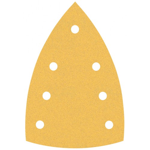 BOSCH Brúsny papier EXPERT C470 so 7 otvormi, 100 x 150 mm, zrnitosť 120, 10 ks 2608901117