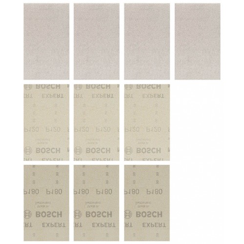 BOSCH Sada brúsnych papierov EXPERT M480, 80 × 133 mm, 10 ks 2608901205