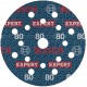 BOSCH Fóliový brúsny kotúč EXPERT O780, 125 mm, G80 2608902417