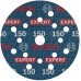 BOSCH Fóliový brúsny kotúč EXPERT O780, 125 mm, G150 2608902402